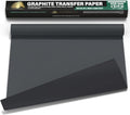 MyArtscape Graphite Transfer Paper Roll 17" x 30ft Black Waxed - size: 17" x 30ft