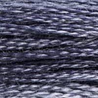 DMC 117-317 Mouline Stranded Cotton Six Strand Embroidery Floss Thread, Pewter Gray, 8.7-Yard - color: Grey, size: 8.7 yards