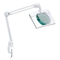 LED Magnifying Lamp with Clamp, 14W 1200LM, 2.25X, White - color: White