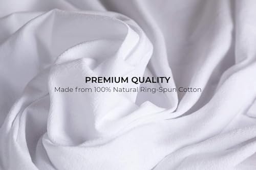Avalon Kitchen Flour Sack Towels – 60 Pack, 28x28 Inch, 100% Cotton – Flour Sack Dish Towels for Drying Dishes, Baking, Bread Proofing, Crafting & Embroidery – Reusable White Kitchen Towel - color: White, size: 60 Pack - 28x28 inches