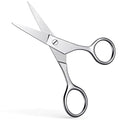 Nose Hair Scissors Eyebrow Scissors Sharp Tip Professional Grooming Scissors Stainless Steel Small Trimming Scissors for Eyelashes Mustache Facial Hair Sewing Embroidery AsonTao - style: Small scissors -Tip design