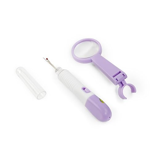 Dritz Magnified LED Seam Ripper, Purple