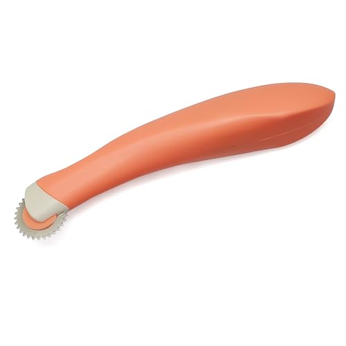 Toothed Edge Tracing Wheel- Professional Stitch Marking Spacer for Leather Paper Cloth Sewing Wheel Tool - color: Style1