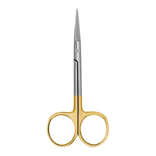 Iris Scissors 4.50" Str/Cud/Angled TC Tungsten Carbide, Supercut O.R. Grade (T/C Tungsten-Carbide Straight) - style: T/C Tungsten-Carbide Straight