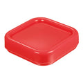 HARFINGTON Magnetic Pin Cushion Square Plastic Magnetic Sewing Pin Holder Storage Case Needle Cushion Tool for Sewing DIY Projects, Red - color: Red