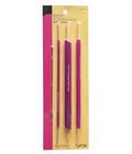 HONEYSEW Fabric Tube Turners Set,3 Count, Assorted Sizes Tube Turners,and 1 Ball Point Bodkin Drawstring Threader for Sewing DIY Tool