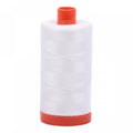 Aurifil 50wt Cotton 1,422yd-Natural White - color: Natural White