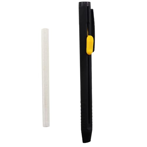 2PCS Heat Erasable Fabric Marker with 20 Refill Cartridges Washable Fabric Marker for Sewing DIY Quilting Embroidery Suitable for Clothing Cotton Fabrics 5.1 x 0.39 inches