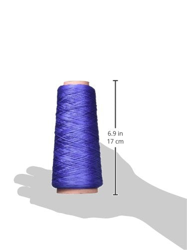 DMC Six Strand Embroidery Cotton 100 Gram Cone, Cornflower Blue Dark - color: Cornflower Blue Dark