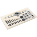 31pcs Mini Tap and Die Set, Tap & Die Sets M1 to M2.5, Thread Repair Kits for Threading Internal and External Threads, U7V-9PB-MX3394