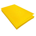 Jtnohx Felt for Crafts, 16 Pcs Felt Fabric, 7"×11.3" Stiff Felt Sheets, Craft Felt Square for Sewing (Yellow) - color: Yellow