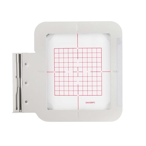 Brewland Magnetic Embroidery Hoop for Brother XP3 XJ2 XE2 4x4in - color: 4"x4"(100x100mm)-SA438M
