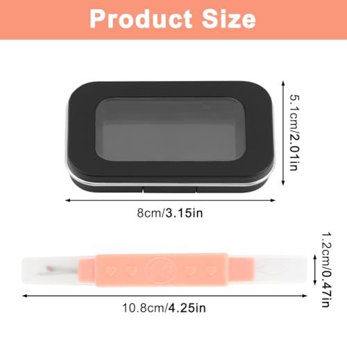 Magnetic Needle Holder Case, 3 Pack Sewing Needle Organizer Box with Snap Closure and Threader, Pin Storage Case for Sewing, Quilting and Crafts