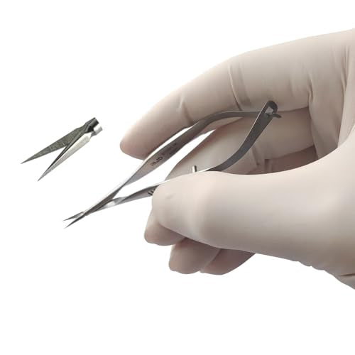 RWD VANNAS Micro Spring Scissors, 3.2" Straight Tapered Tip (S11001-08) - size: Straight Tapered Tip - S11001-08
