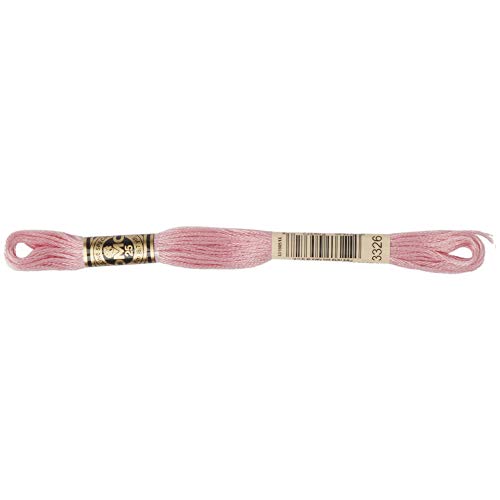 DMC 6-Strand Embroidery Cotton Floss, Light Rose
