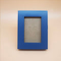 2x3 Picture Frame Solid Wood,Blue. Table Top or Wall - color: Blue, size: 2x3