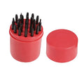 DOITOOL Watch Needle Punch Tool Set 25-Piece Staking Punching Hand Presser for Watch Repair Watchmaker Staking Tool with Portable Storage Box 2.75X1.96X1.96In