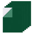 Self Adhesive Felt Sheets, 6PCS 13.4"x10.8" 2mm Thick Green - color: Green