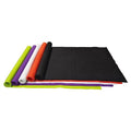 Jtnohx Large Soft Felt Sheets Felt Fabric for Crafts Halloween Color 5Pcs - color: Halloween Colors Series