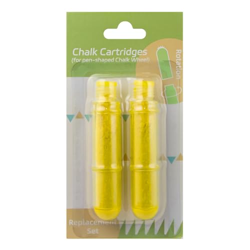 2PCS Sewing Chalk Refill - Yellow - color: Replacement - Yellow