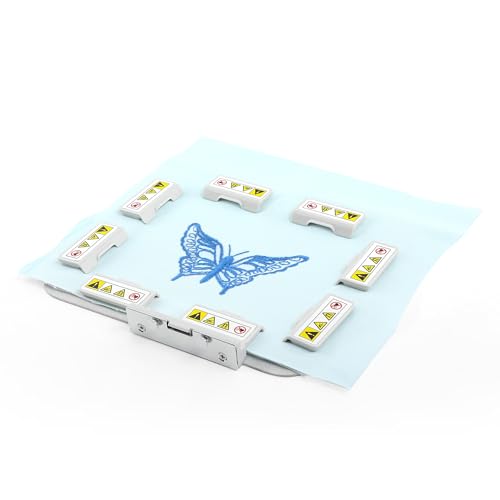 Sew Tech Magnetic Embroidery Hoop for Brother, 4x4in 100x100mm Bar SA432 - size: 4" x 4" - SA432MK