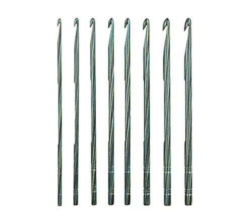 Knit Picks Caspian Wood Crochet Hook Set - 8 Sizes US E-K - color: Caspian