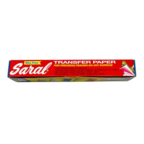 Saral Paper Corp Wax Free Transfer Tracing Paper - Blue - 12 Inches x 12 Foot Roll