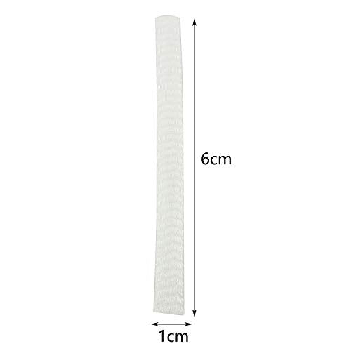 Tegg Thread Spool Net 100PCS 6x1cm Embroidery Machine Thread Net Spool Sleeve Sewing Quilting Thread Support Hose