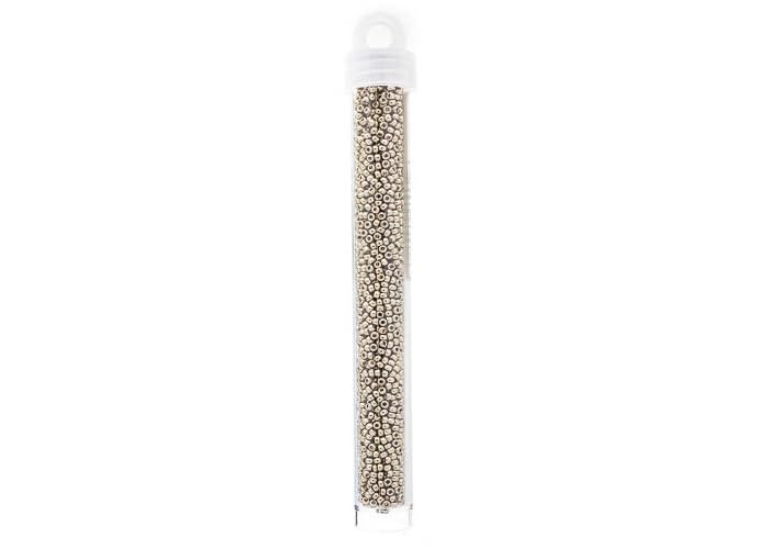 Miyuki Seed Bead 11/0 APX.22g - Galvanized Duracoat Lt.Pewter Japanese Glass Seed Beads - color: Lt.Pewter