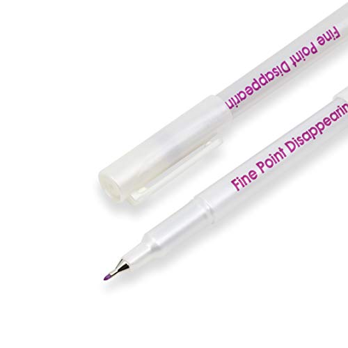 Dritz 3086 Disappearing Ink Pen, Fine Point, Purple - style: Fine Point