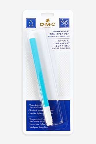DMC Embroidery Transfer Pen, Blue - size: 1 Count (Pack of 1)