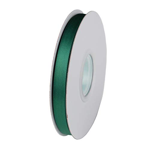 ITIsparkle 3/8" Inch Double Faced Satin Ribbon 50 Yards-Roll Set for Gift Wrapping Scrap Books Party Favor Hair Braids Baby Shower Decoration Floral Arrangement Craft Supplies, Teal Ribbon - color: Teal