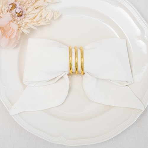 Reusable White Cloth Napkins - 12 Pack, 100% Cotton, 18”x18”, Washable White Cotton Napkins - Customizable, Personalizable and Easy to Embroider, Dye and Print (12 Pack) - color: White