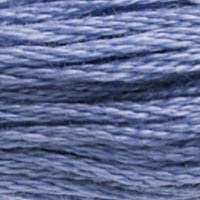 DMC 117-160 Mouline Stranded Cotton Six Strand Embroidery Floss Thread, Medium Grey Blue, 8.7-Yard - color: Medium Grey Blue, size: 8.7 yards