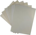 KCS 6 pc of 12" x 18"(30cmx45cm) 14CT Counted Cotton Aida Cloth Cross Stitch Fabric (Antique White+Cream) - color: Antique White+cream