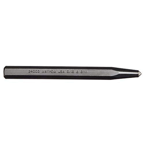 Mayhew Tools 24003 Center Punch, 5/16" - 8mm x 6", Black Oxide Finish - size: 5/16" - 8mm x 6"