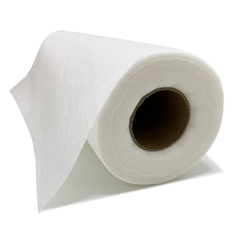 HimaPro Wash Away Non-Woven Stabilizer Backing for Machine Embroidery and Hand Sewing Water Soluble Embroidery Stabilizer (12 Inch x 25 Yard) - size: 12 Inch x 25 Yard