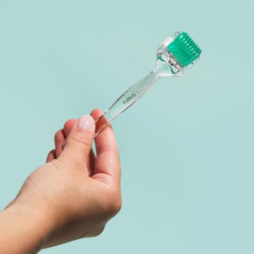 Derma Roller – Professional Microneedling Tool for Hair, Skin & Face – 192 Authentic Titanium Microneedles – Premium At Home Beauty Care – Includes Free Protective Storage Case