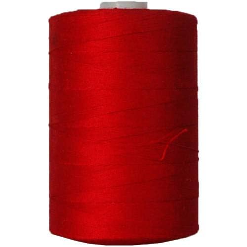 ThreadArt Cotton Quilting Thread, 1000M 50/3, Deep Red 120 - color: DEEP RED