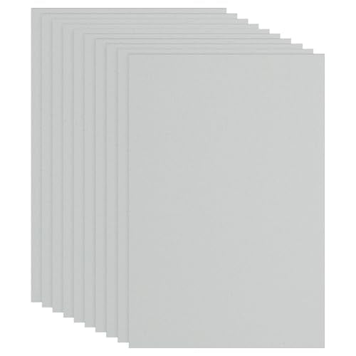 PATIKIL EVA Foam Sheet 10Pcs 12x8 Inch 2mm Thick Gray - color: Gray