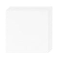 10 PCS Cotton Embroidery Fabric 20 x 20 Inch White - color: White, size: 20 x 20 Inch