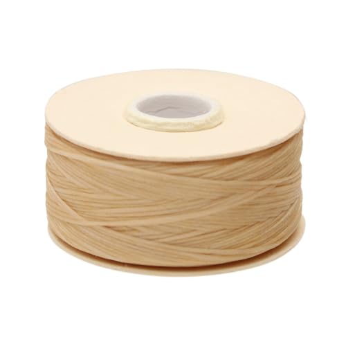 The Beadsmith Nymo Thread, Made of Nylon - size: Size D, 64 Yards, style: Champagne