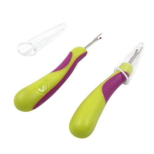 suiwotin 2pcs Seam Rippers Thread Remover, Seam Ripper Tool for Sewing