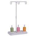 HONEYSEW Embroidery Thread Spool Holder Stand Sewing Machine Accessories Three Spool Thread Stand White Blue Pink Three Color for Choose (White) - color: white