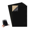 5PCS Black Felt Sheets with Self-Adhesive Backing,Soft Felt Fabric, Durable and Wear-Resistant for Crafts, Jewelry Box Lining, Home Décor, and DIY Projects (8.3"x11.8") - size: 5 PCS