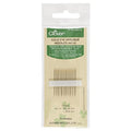 Clover Gold Eye Applique Needles - Size 12 - size: 1 Count (Pack of 1)