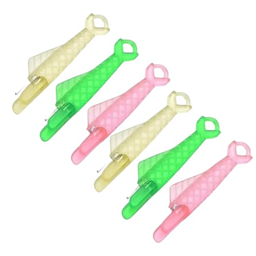 6Pcs Fish Mouth Sewing Machine Needle Threader, Automatic Sewing Needle Threader, Fish Type Needle Threader, Quick Sewing Machine Loop Easy Selfthread Needle Threaders Sewing Tools