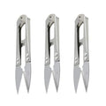 3 PCS Multipurpose Mini Sewing Scissors High Carbon Steel Yarn Thread Clippers for Sewing, Upholstery, Dressmaking, Arts and Crafts, Fishing, Gardening