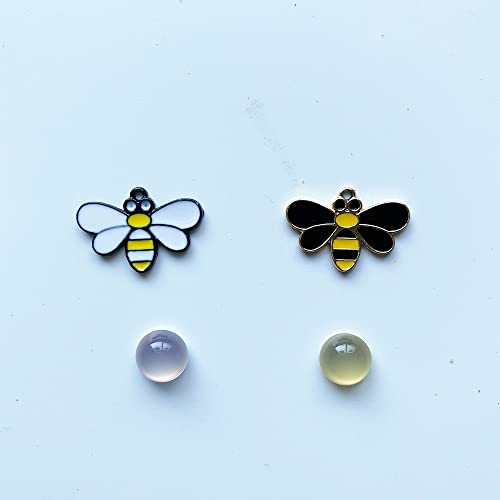 Bee Needle Minders for Cross Stitch, The Set of 2 Magnetic Needle Nanny, Embroidery Needlework Accessories