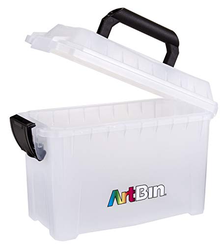 ArtBin Mini Sidekick Carrying Case with Handle, Clear - size: Mini